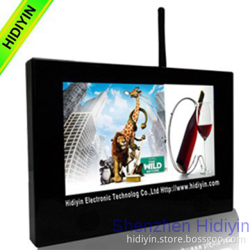 10.1nch indoor design wall mounted LCD advertising player